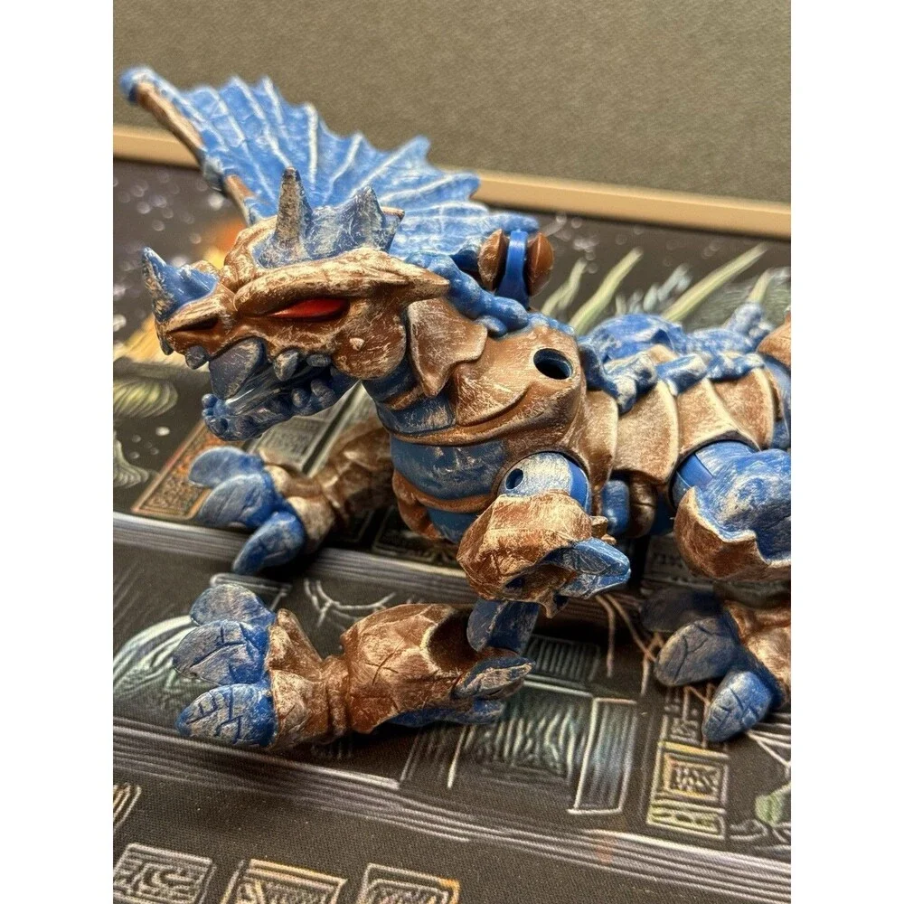 Mega Bloks Dragons: Fire and Ice - Frost Dragon (9893) Missing A Wing